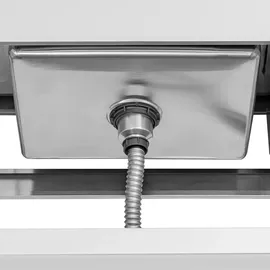 Royal Catering Spültisch 2 Becken Edelstahl 180 x 60 cm - Spültische Royal Catering