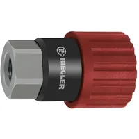 Riegler Dreh-Sicherheitskupplung NW 6, ISO 6150 C, Stahl, G
