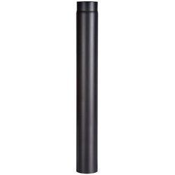 Firefix Ofenrohr, 120 mm, 1000 mm lang schwarz