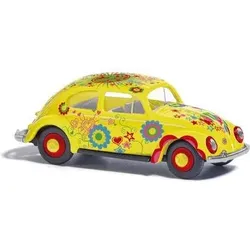 BUSCH 52963 1:87 VW Käfer Ovalfenster Hippie