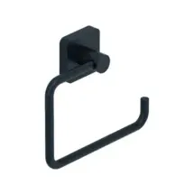 Kludi VELA S Toilettenpapierhalter ohne Ablage mattschwarz