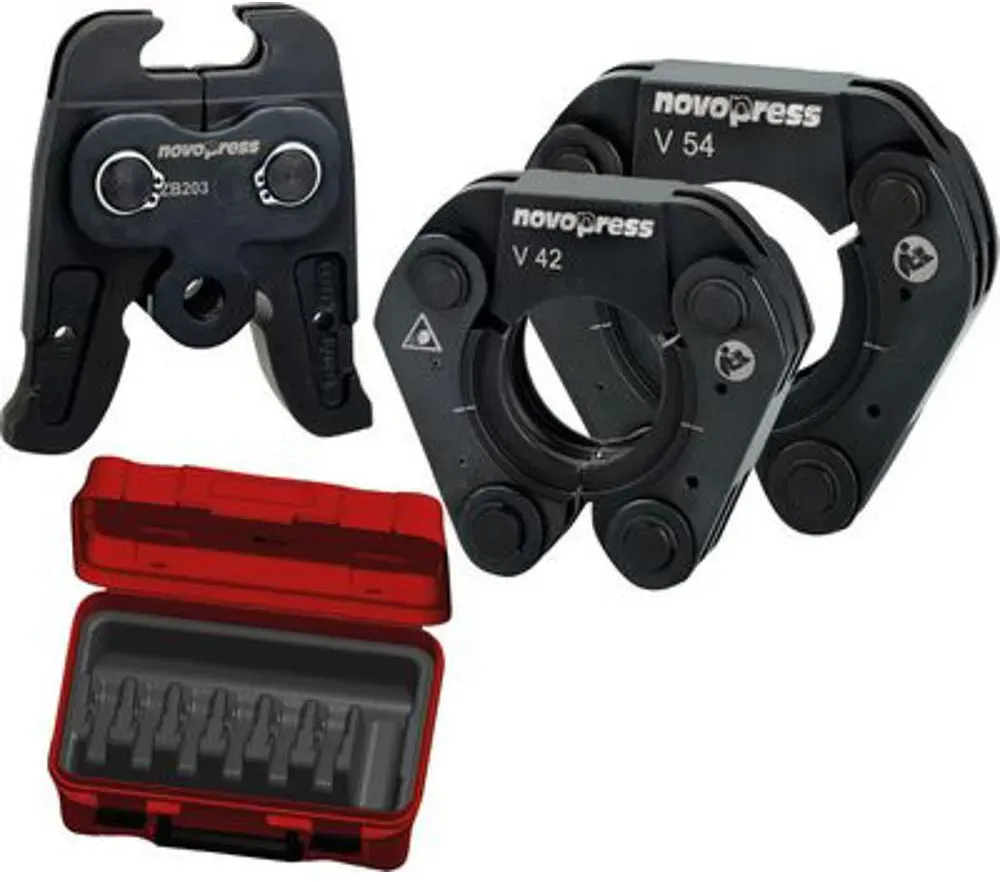 Novopress Press-Set Schlinge V42+54 mm für ECO/ACO 203, Koffer, Z-Backe, V-Kontur
