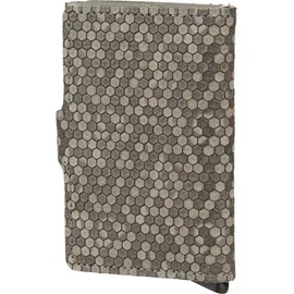Secrid Miniwallet Hexagon Unisex Geldbörse grau