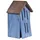 Dobar Schmetterlinghotel 19 x 15 cm blau braun