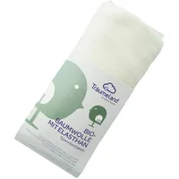 Träumeland Spannbettlaken Bio-Baumwolle mit Elasthan mint 40 x 90 cm