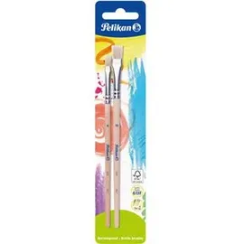 Pelikan 613F Pinsel-Set Größe 4,10, 2-teilig