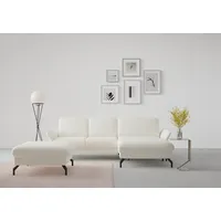 sit&more Ecksofa »Fashion L-Form«, wahlweise mit Kopfteilverstellung und Vorziehsitz, motorisch