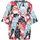 Cecil Kurzarm Bluse mit Split Neck Weiß L