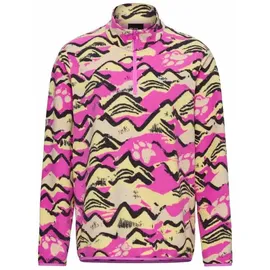 Jack Wolfskin Paw Era 100 Print Fleecepullover Lila M