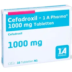 Cefadroxil-1a Pharma 1000 mg Tabletten 10 St