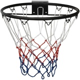 vidaXL Basketballring Schwarz 45 cm Stahl