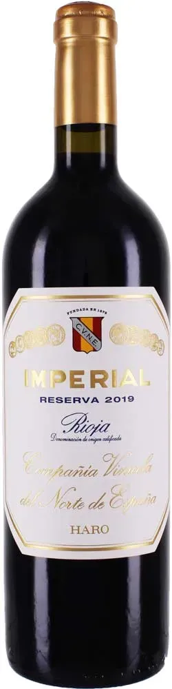 Bodega Cune 2019 CUNE Imperial Reserva 2019 Graciano,Mazuelo,Tempranillo Spanien