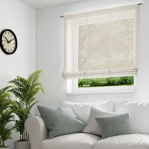 Neutex for you! »ALLURE« mit Klettschiene freihängend dezent natürliche Optik grau