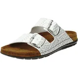 ROHDE Easys N°42 Damen Intrecciato schimmerndem silber/metallic 37