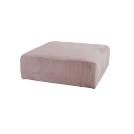 KAWOLA Hocker WIOLO SOFT Sitzelement für Modulsofa Cord rosa