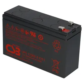 CSB AGM Bleiakku 12V 7Ah UPS123606 F2F1 extrem hochstrom Akku