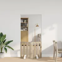vidaXL Faltbarer Haustierzaun 100,5 x 70 x 38 cm Braun