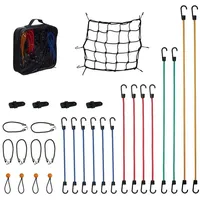 Relaxdays Spanngurte 30er Set mehrfarbig