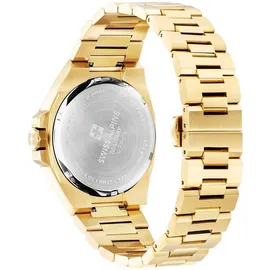 Swiss Alpine Military Typhoon Quarz gold 42 mm 7005.1117SAM