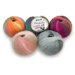 gründl Wolle Mirabella Garn-Set