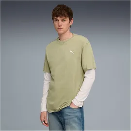 Puma ESS Elevated Relaxed Wash TEE lux army M