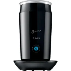 PHILIPS SENSEO® CA6500/60 Milk Twister warmer und kalter Milchschaum, Antihaftbeschichtung, Milchaufschäumer, Schwarz, 500 Watt, 0,12 l