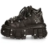 New Rock M-tank106-c2 Unisex Plattformschuhe, Schwarz - Schwarz - 45
