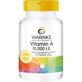 Warnke Vitalstoffe GmbH Vitamin A 10.000 I.E. Tabletten 100 St.
