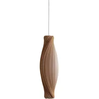 Tom Rossau No.111 Pendelleuchte, Ø 20 x 72 cm, birke natur