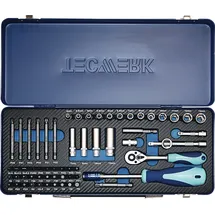 tecwerk Steckschlüsselsatz 61-tlg. 1/4 Zoll SW 4-13mm