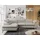 MKS Meble Ecksofa Sofa Beige, Wohnlandschaft L-Form mit Schlaffunktion und Bettkasten, Schlafsofa mit Bettkasten, Sofa mit Einstellbare Kopfstützen, Peter L... - Beige