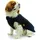 Fashion Dog Fleece-Hundemantel Schwarz 39 cm