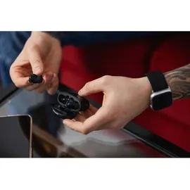 forcell F-AUDIO drahtloser / bluetoothfähiger Stereo-Kopfhörer TWS CLEAR Sound schwarz - Schwarz