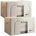 2er Set Wäschebox 200 Liter 100x2 faltbar aus Textil