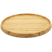 Bredemeijer Tablett, rund Bambus natur 350x350x22mm