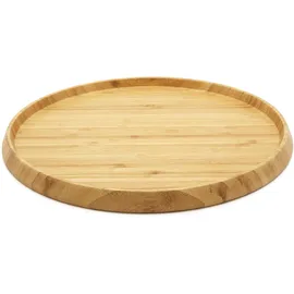 Bredemeijer Tablett, rund Bambus natur 350x350x22mm