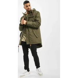 Brandit Textil Marsh Lake Teddy Mantel Olive 2XL