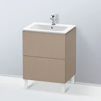Duravit L-Cube Waschtischunterschrank, 2 Auszüge, LC662507575,