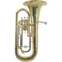 Roy Benson Bb-Euphonium EP-301 (Professionelles Blasinstrument, mit Goldmessing Mundrohr, Neusilber Außenzüge, Edelstahl Ventile, mit komfortablem Formetui)
