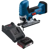 Bosch GST 18V-125 S Professional inkl. 1 x 2,0 Ah + Ladegerät