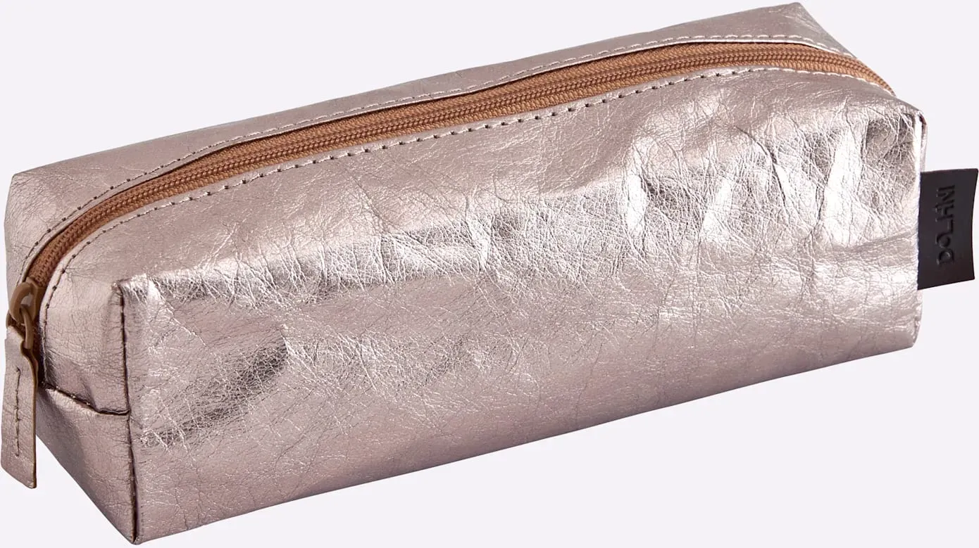 Aufbewahrungsbox HEINE HOME, silber (roségoldfarben), B:20cm H:6,5cm T:6,5cm, Papier, Aufbewahrungsboxen, Aufbewahrungsbox