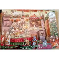 Nostalgie Bildchen Adventskalender Katzen, Katzen  Katzen mit Verändermich Motiv