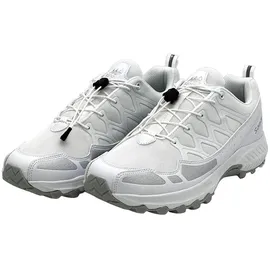 Fusskleidung Nowaland Damen Herren Wanderschuhe wasserdichte Trail Running Trekkingschuhe Weiß - 40