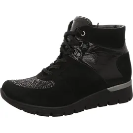 WALDLÄUFER Freizeit Schnürer schwarz, 626K82