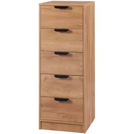 [en.casa] Varkaus 108 x 40 x 40 cm Eichenoptik / Braun