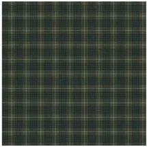 Profhome Grafik Tapete Kariert 0,53 m x 10 m 1 Rolle 5,33 m2 Grün/Schwarz 390643-GU