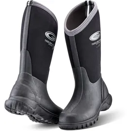 Grubs Tideline Wellies Herren Schwarz/Grün 43