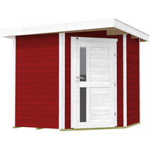 Weka Gartenhaus 229 A 2,09 x 2,05 m schwedenrot