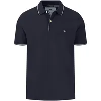 Fynch Hatton FYNCH-HATTON Poloshirt mit Logo Stickerei blau