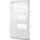 Home Affaire Vitrine Carat 100 x 35 x 198 cm Weiß